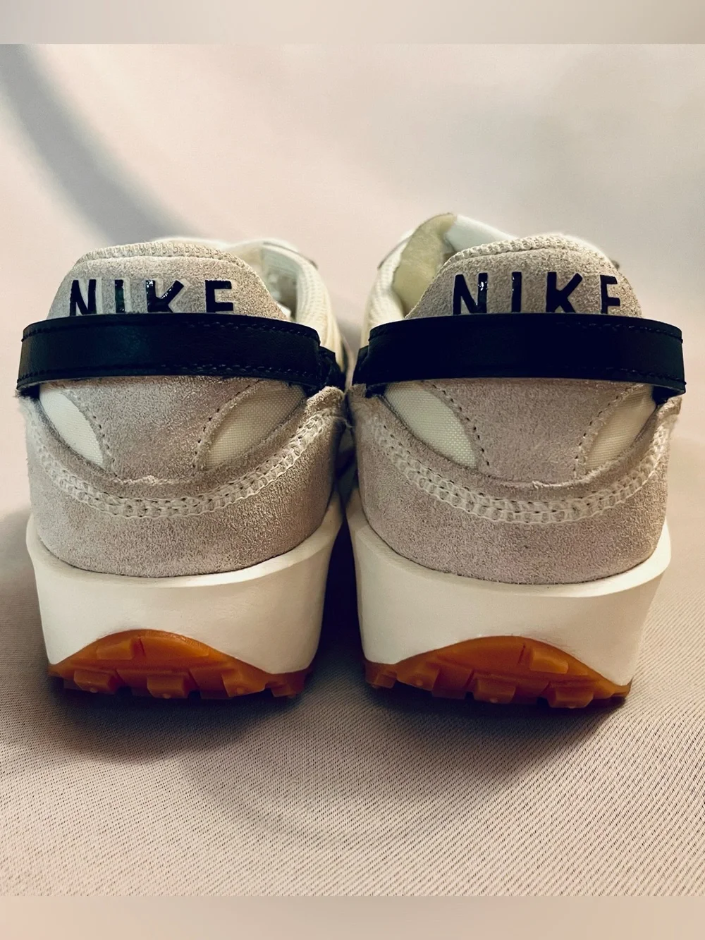 Nike Debut Waffle Sneakers in Sail/Black/Gum Women’s Size 7